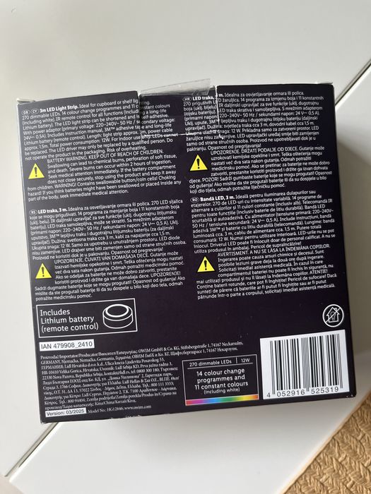 Bandă LED 3m în garanție