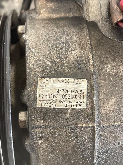 Compresor Ac Mercedes-Benz E-Class W212 2009 -> 2.1 E 220 Bluetec Om 651.924 447280-7082