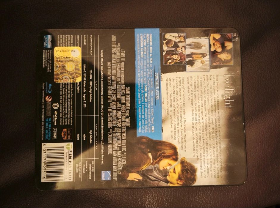 Twilight blu-ray