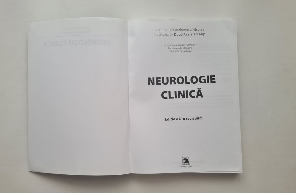 Neurologie clinica - dr. Carciumaru Nicolae