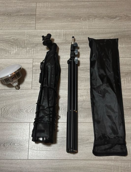 Kit Iluminat Studio EMART – 2 Softbox-uri LED cu Telecomandă + 1 Trepied