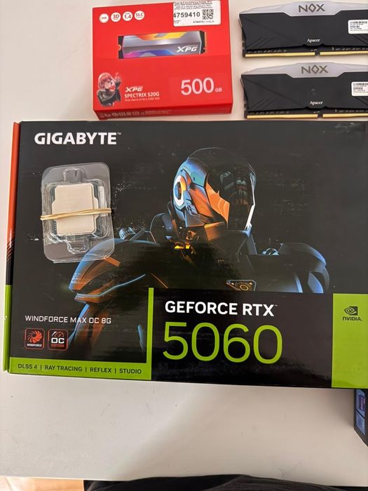 Core I5-14400, RTX 5060, RAM 32 GB