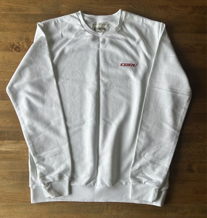 Суитшърт Calvin Klein Jeans, Суитшърт ICEBERG(бял и черен)