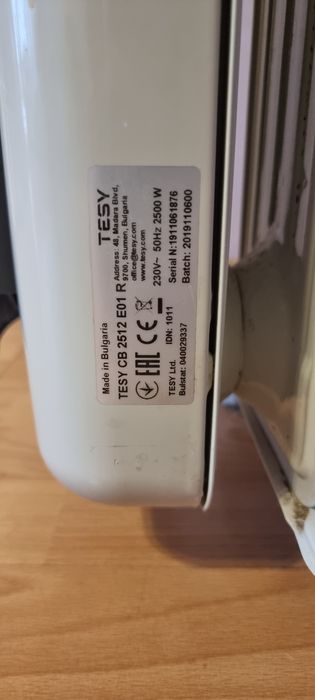 TESY маслен радиатор