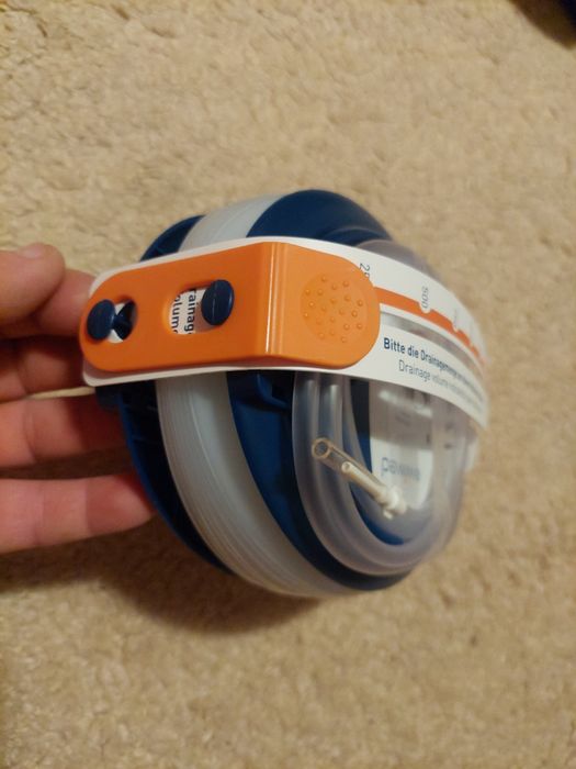 Aparat ,rezervor pentru drenaj abdominal