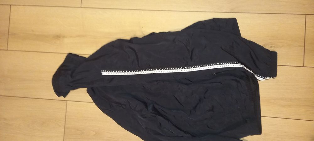 Geaca windbreaker diadora subtitre neagra