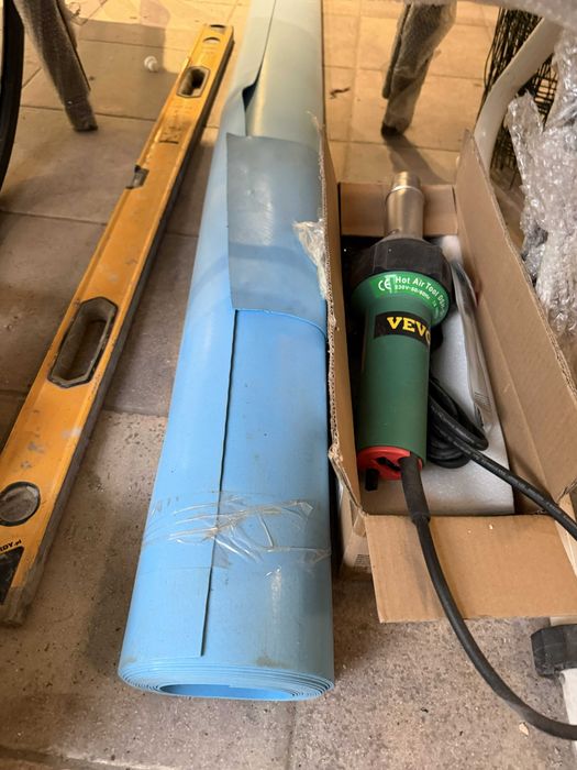 Liner piscina PVC 1.5mm Azure Blue One 8mp + PVC Lichid