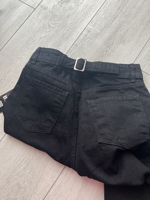 Jeansi negri largi marime 34