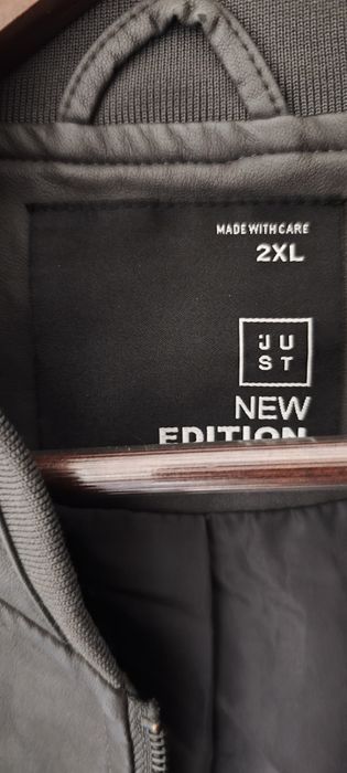 Куртка кожаная новая