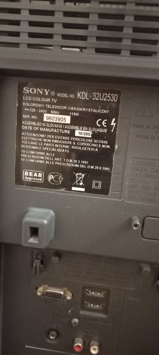 Телевизор SONY BRAVIA, диагональ 80 см