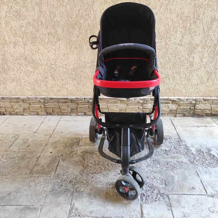 Cangaroo Комбинирана бебешка количка, цена 130 лв