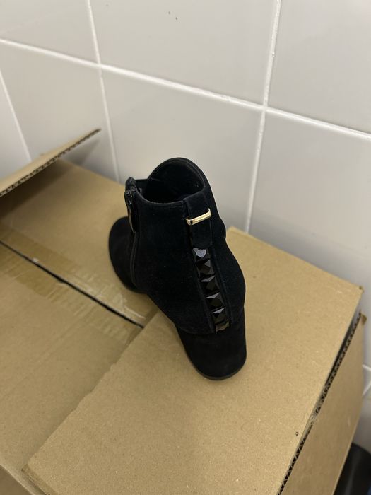 Полуботинки замшевые осень