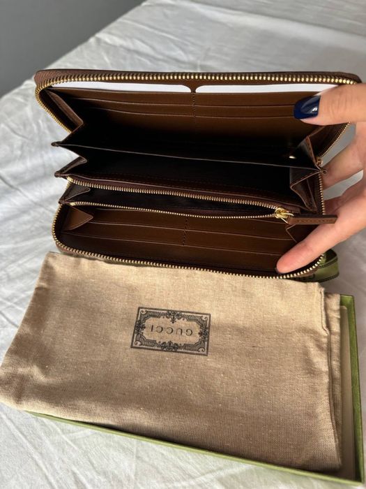 Кошелек Gucci Horsebit в монограмме