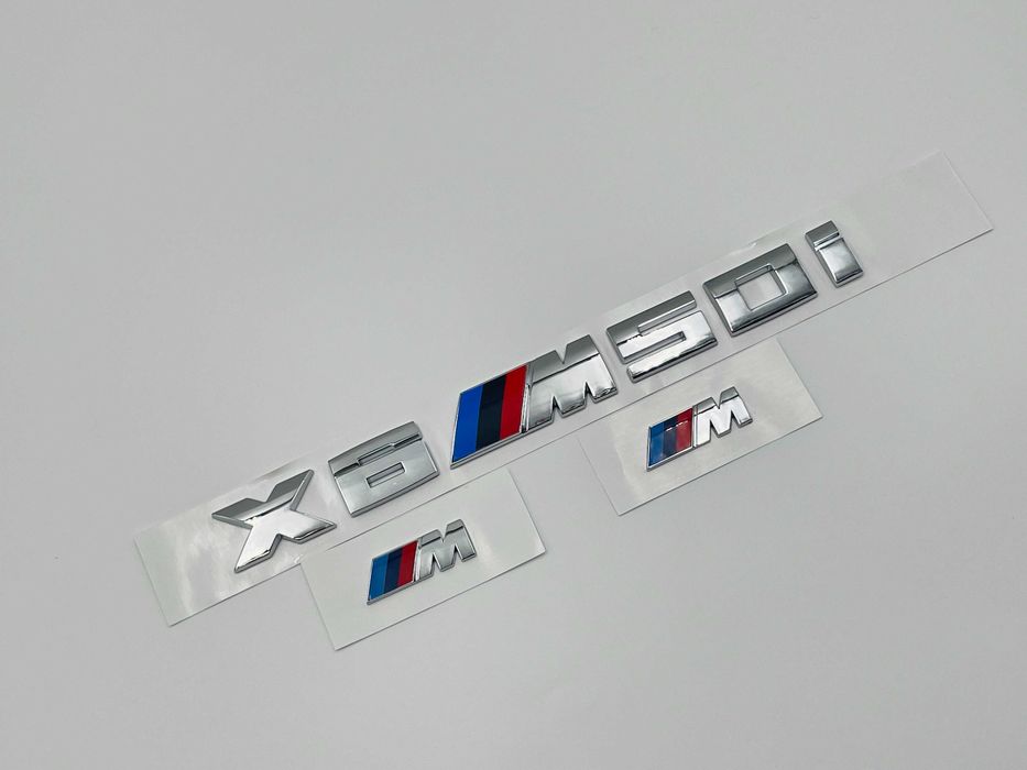 Set Embleme Compatibile BMW X6M50i