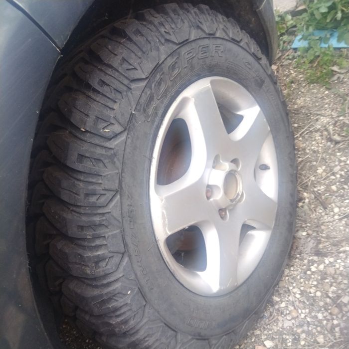 Комплект лети джанти с гуми COOPER Evolution MTT 245/70R17 ДОТ4722