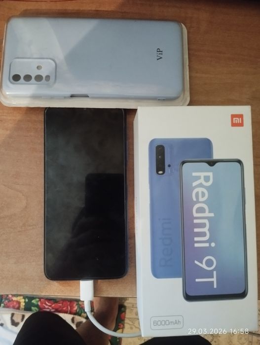 Редми note 9 128 Gb полный комплект