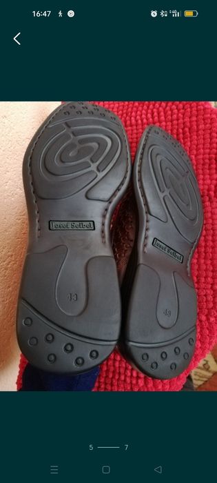 Pantofi Josef Seibel nr 43 bărbați piele