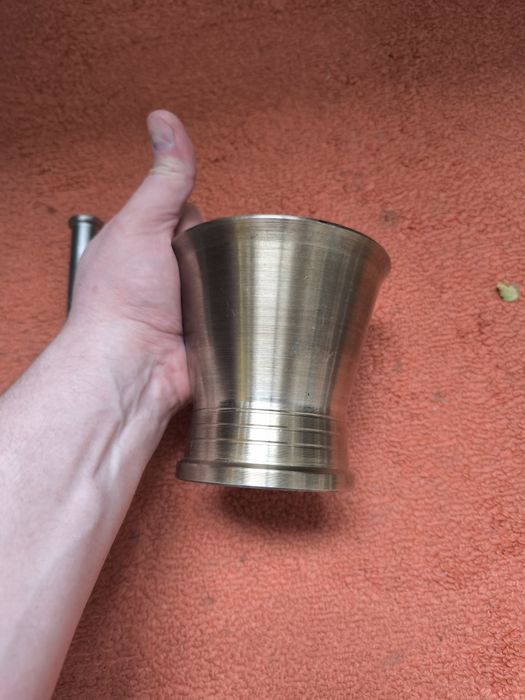 Ступка СССР из нержавеющей стали