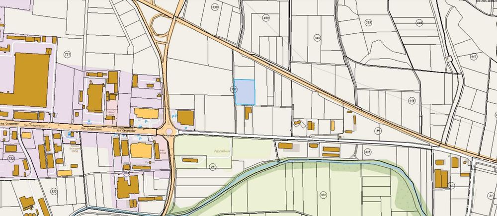 Продава се Парцел в Хасково, Промишлена зона - Изток - 4995 кв.м за 17 €/кв.м - Снимка #1