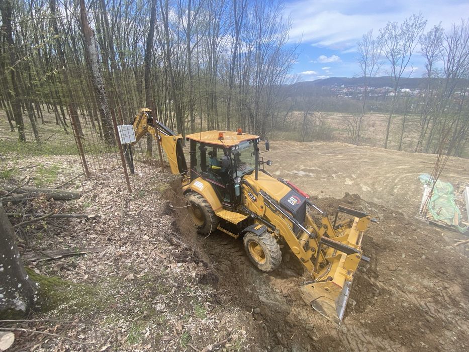 Buldoexcavator de inchiriat