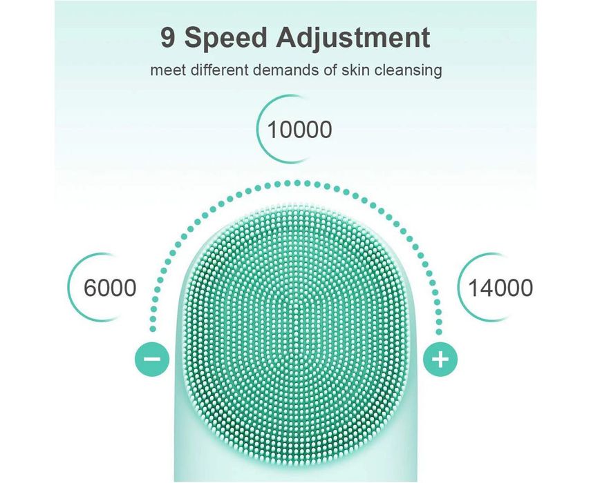 Четка за почистване на лице, водоустойчива електрическа