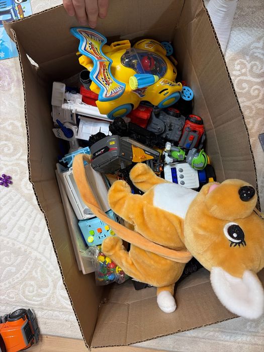 Коробка игрушек для мальчика