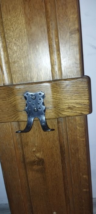 Закачалка за дрехи масив, ковано желязо