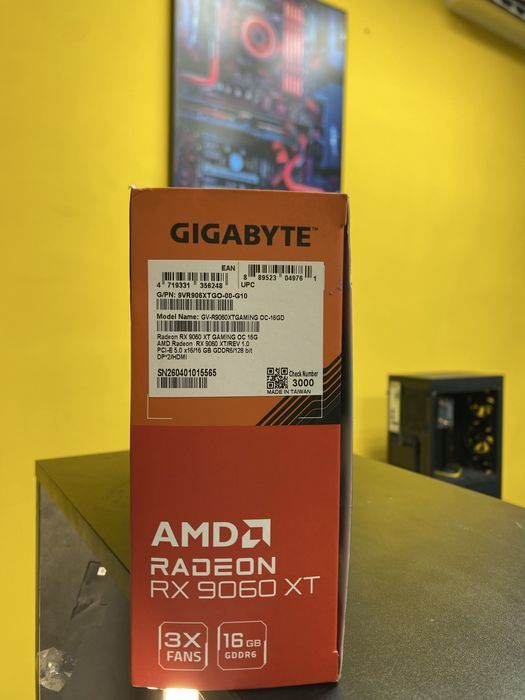Продам новую RX 9060XT 16GB