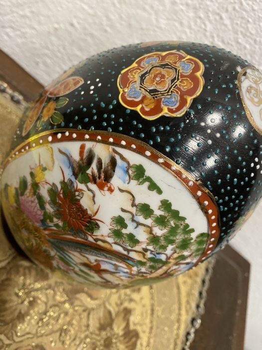 Голямо литайско яйце от порцелан