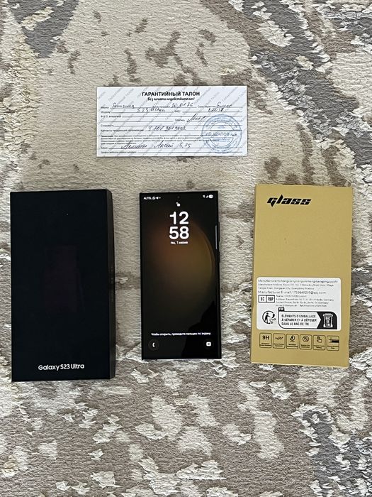 На гарантии Samsung S23 Ultra