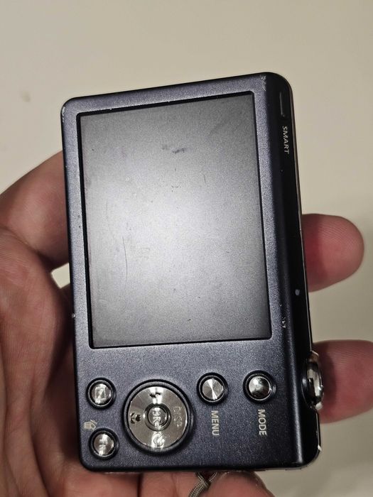 Y2K Aparat foto digital compact Samsung ST65 Rosu 14.2MP 5x Zoom