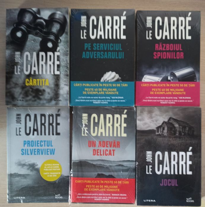 Pachet romane spionaj, romane politiste de John le Carre