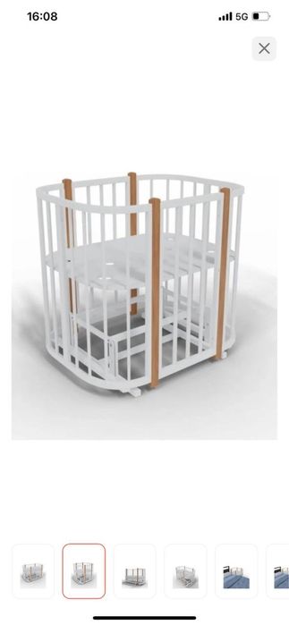 Детская кроватка-манеж