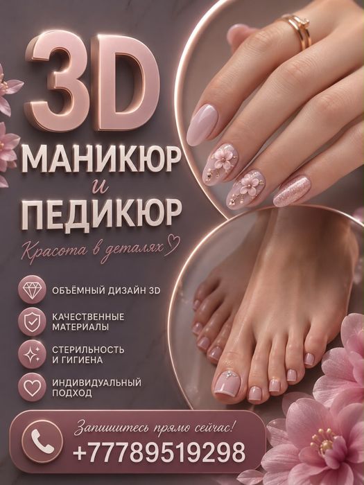 Нужны модели на маникюр