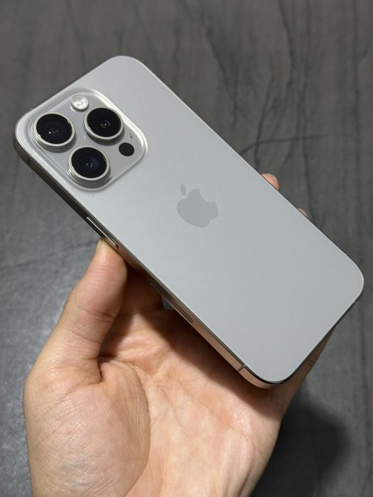 iPhone 15 Pro Nou 100%Baterie Natural Titanium 128GB !