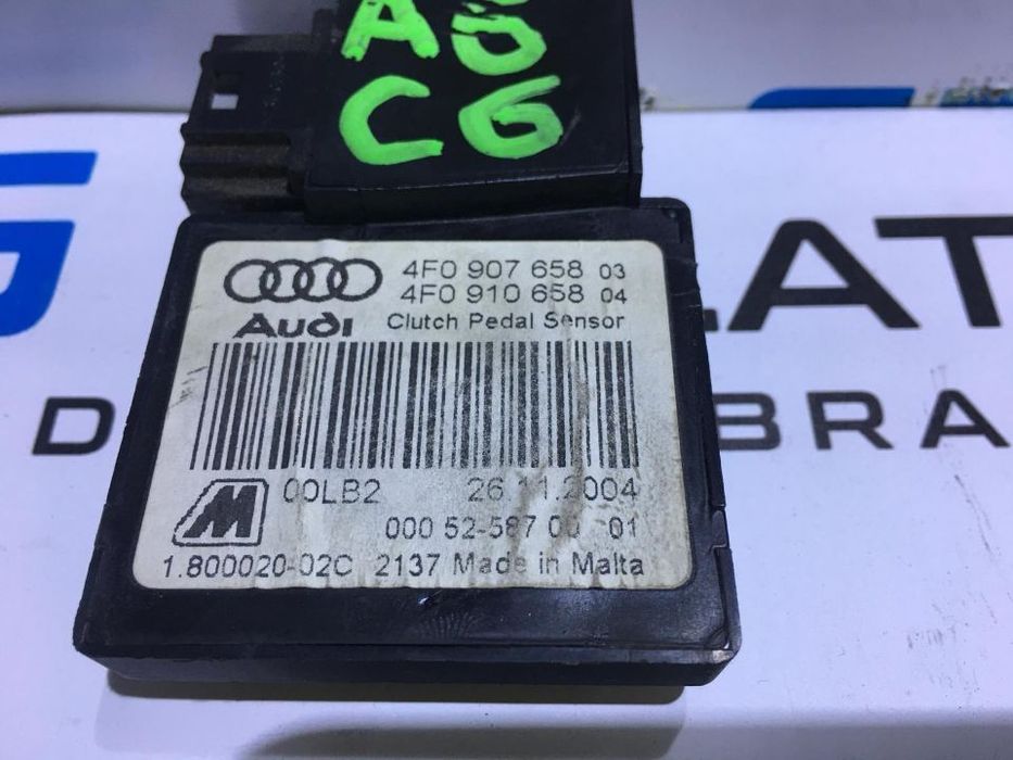 Senzor Pedala Ambreiaj Audi A6 C6 4F 2004 - 2011 Cod Piesa : 4F0 907 658 / 4F0907658