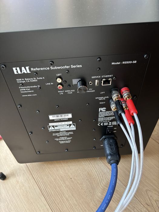 Subwoofer ELAC Varro reference rs500