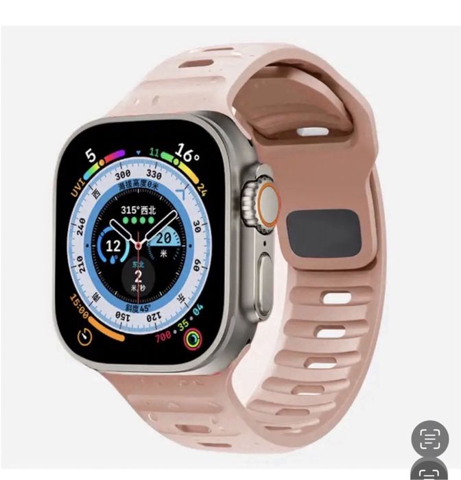 Curea Husa Folie Air Soft Compat Ceas Apple Watch ULTRA 10 9 8 7 6 5
