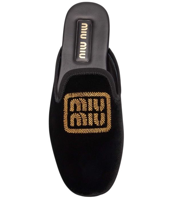 Miu Miu чехли кадифе