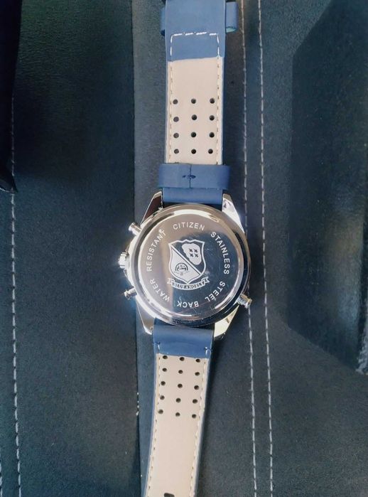 Мъжки ръчен Часовник Citizen Blue Angels World Chronograph дата,ден ч