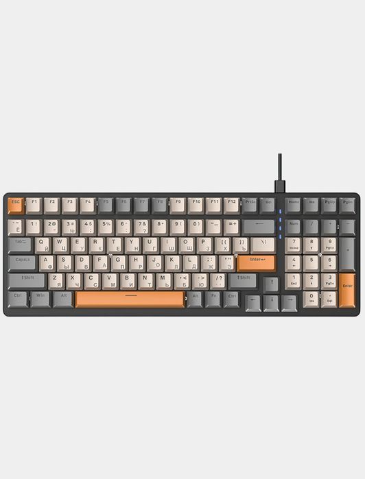Klaviatura K3 RGB yoritilgan kompyuter uchun o'yin klaviatura