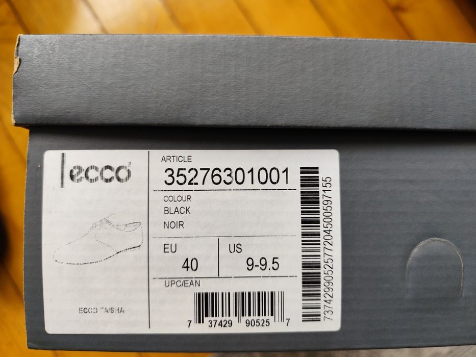 Нови дамски обувки Ecco 40 номер
