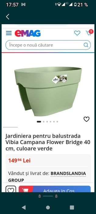 vând ghiveci, jardiniera