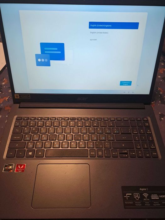 Лаптоп Acer Aspire 3 A315-23, AMD Ryzen 5 (използван, добро качество)