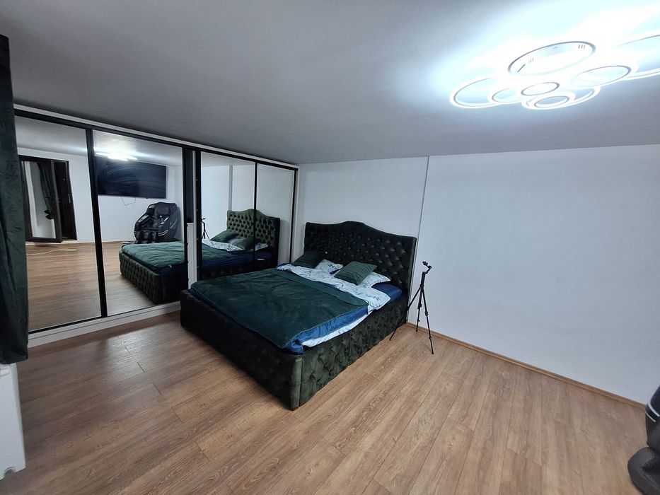 Casa 3 camere mobilata-utilata, teren generos