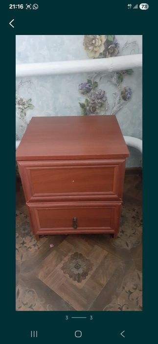 Продам кровать с тумбочками