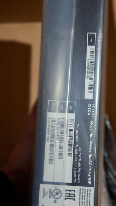 Switch CISCO SG110-24HP-EU Gigabit, PoE, Unmanaged