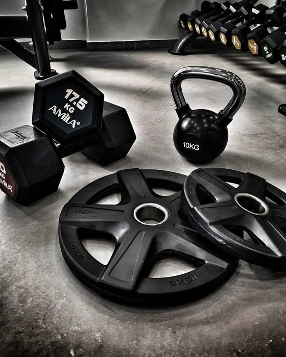 Олимпийски Тежести с Хват /  Дискове за Щанга / Фитнес Оборудване