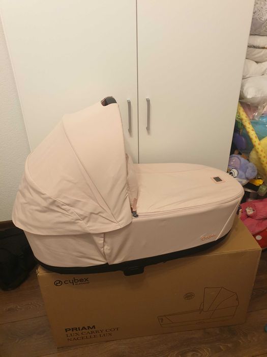 Кош за новородено Cybex Priam 4 Lux Pink