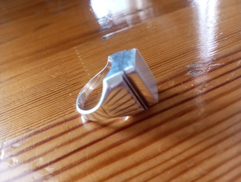 Перстен мужской серебро